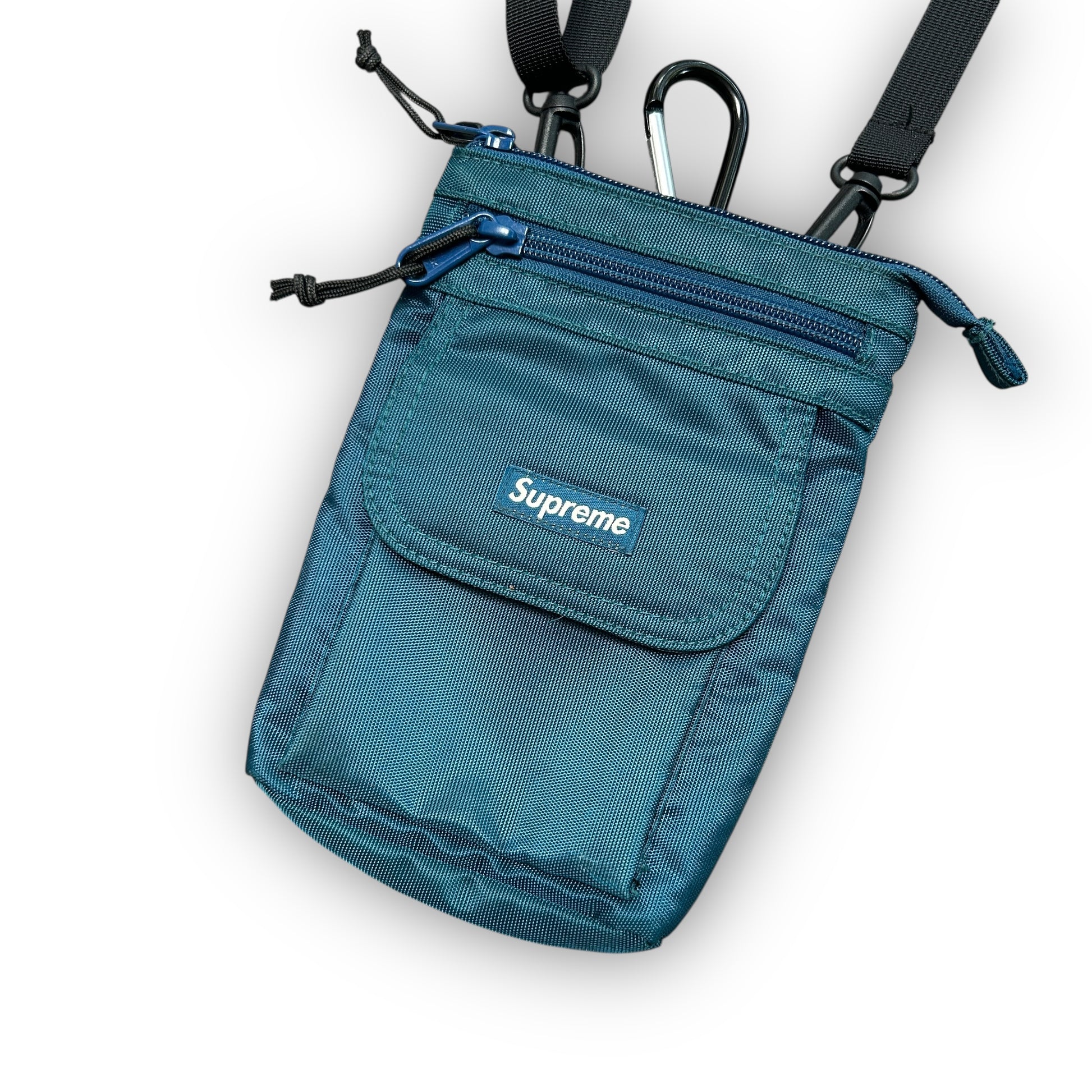 Teal Supreme Cordura Side Bag