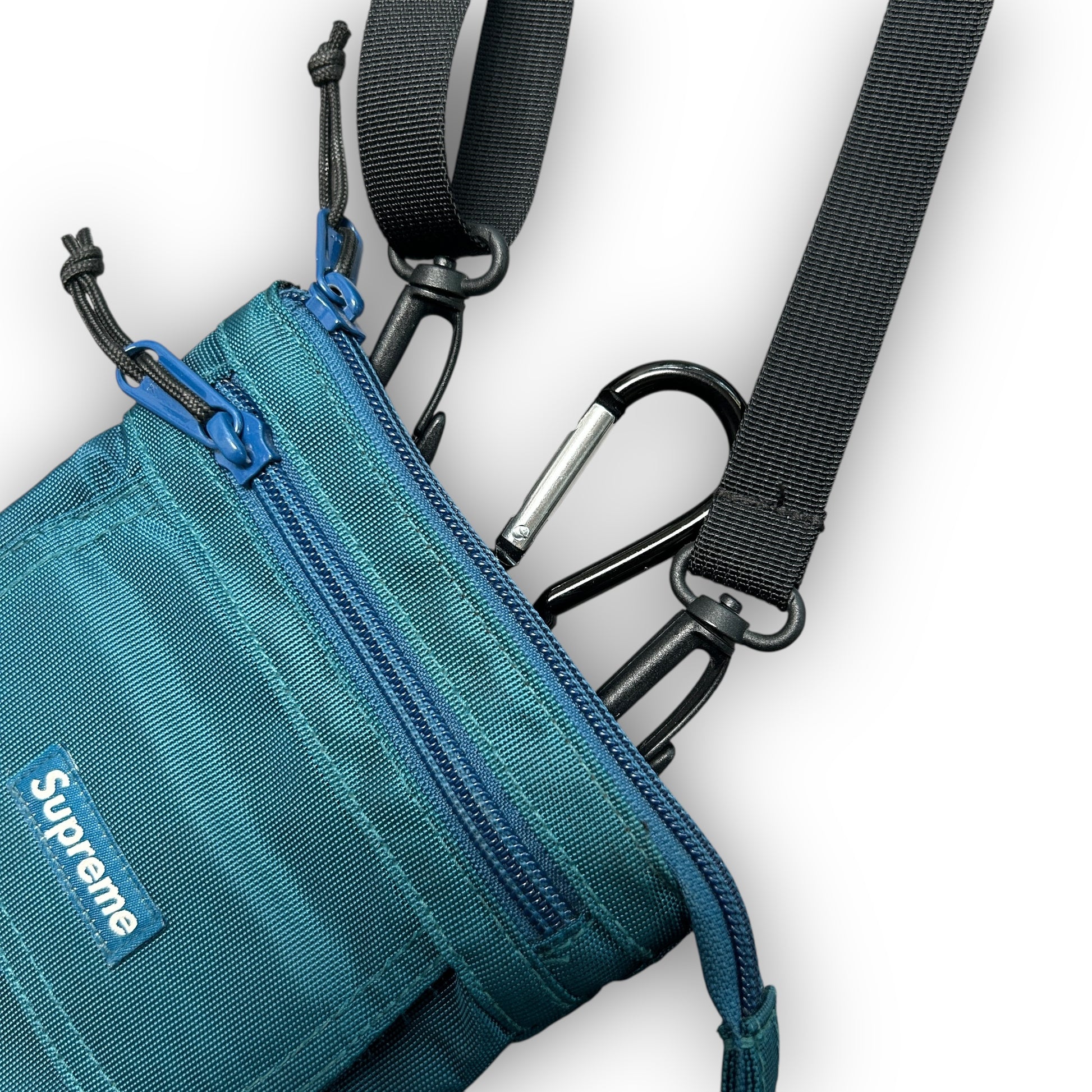 Teal Supreme Cordura Side Bag