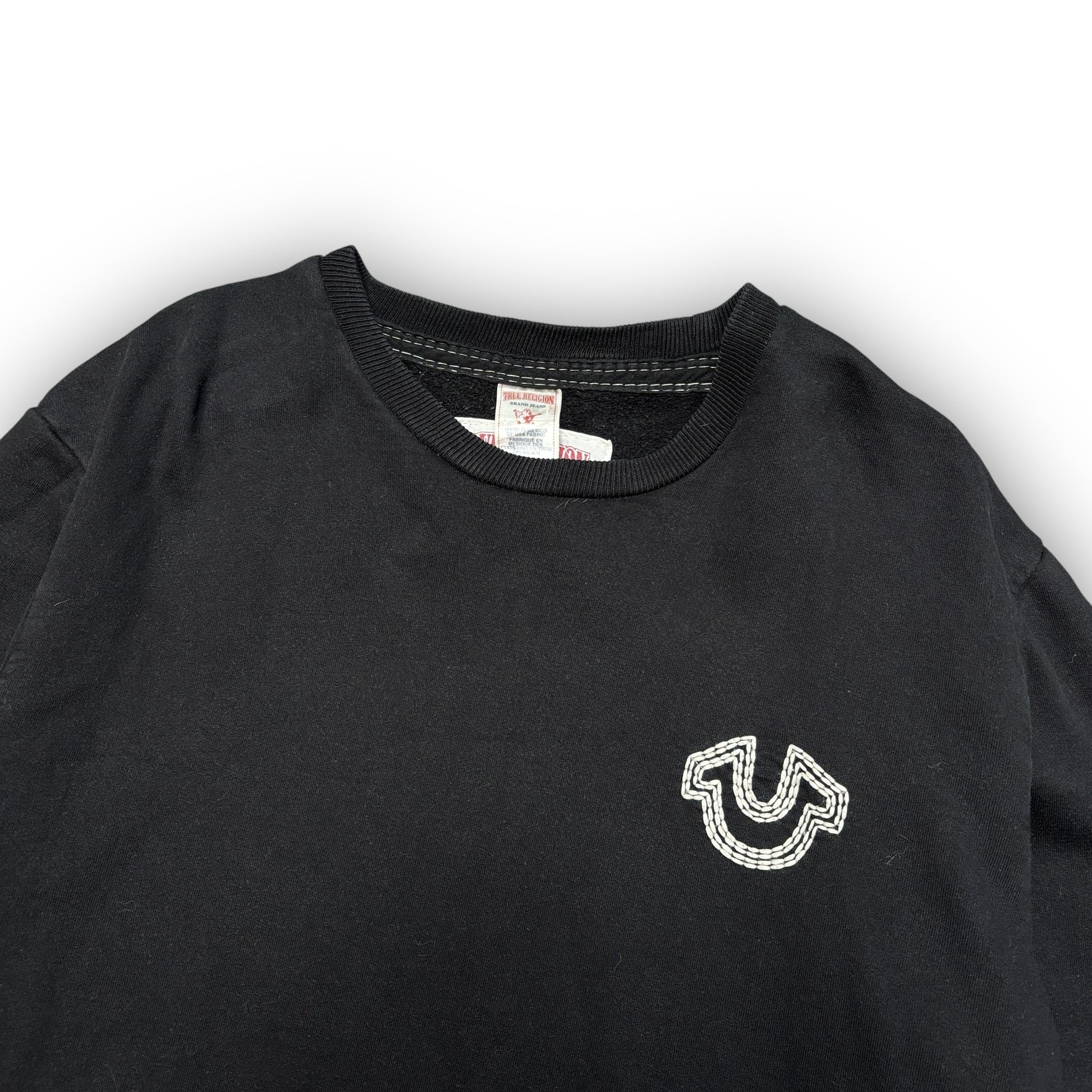 True Religion Contrast Stitch Sweatshirt (XL)