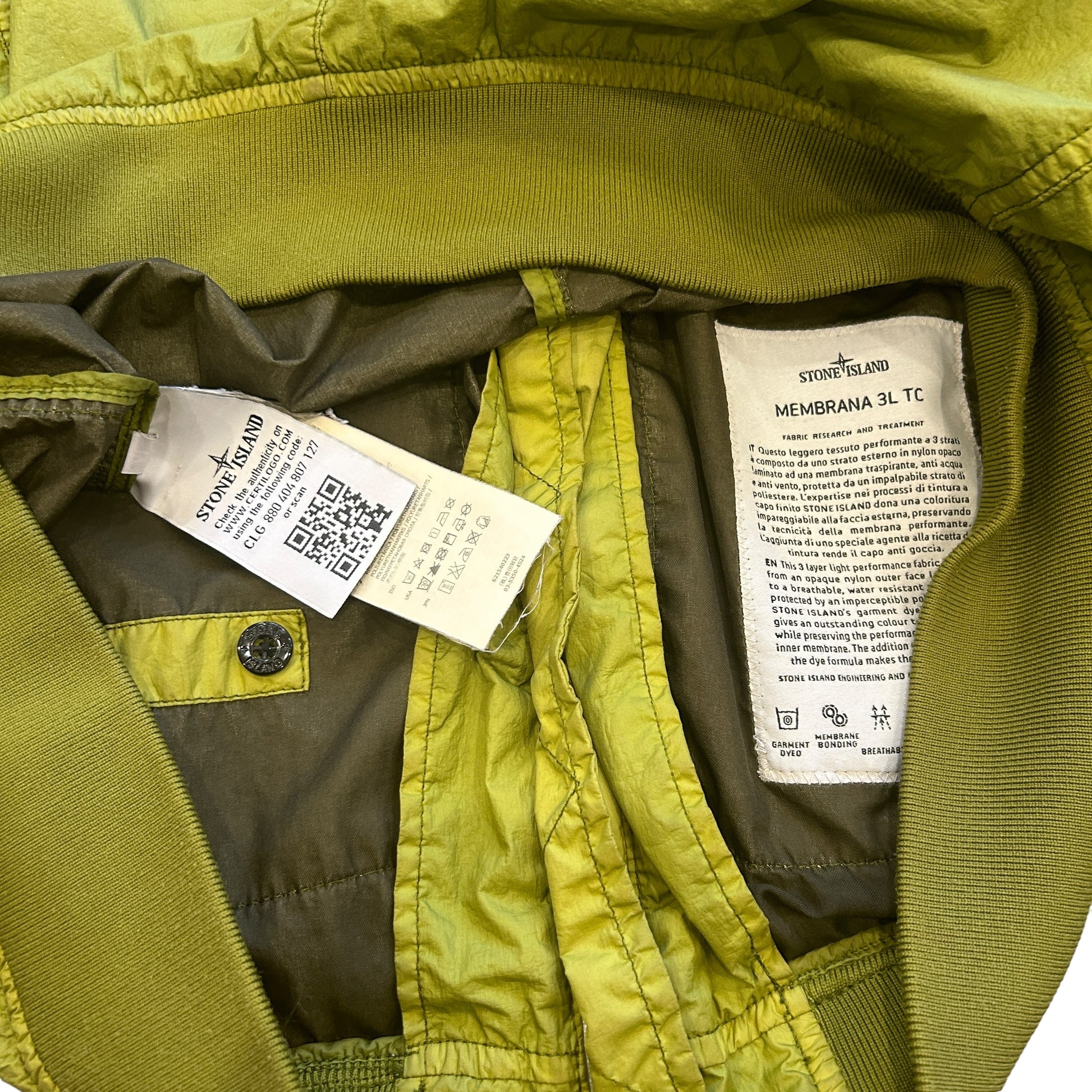 Stone Island Membrana 3L TC Jacket (XL)
