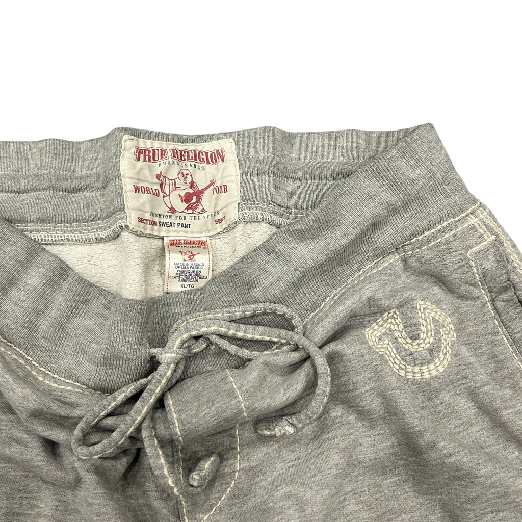 True Religion Grey Triple Stitch Tracksuit (M)