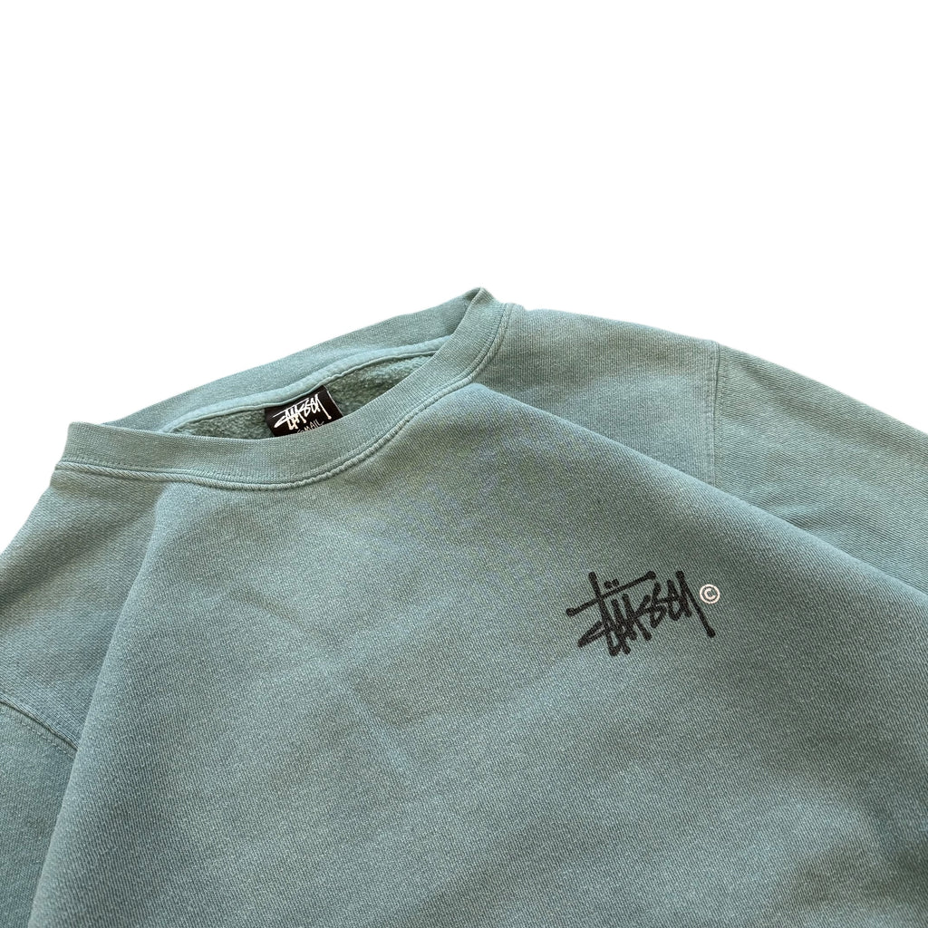 00s Stussy Graffiti Sweatshirt (S)