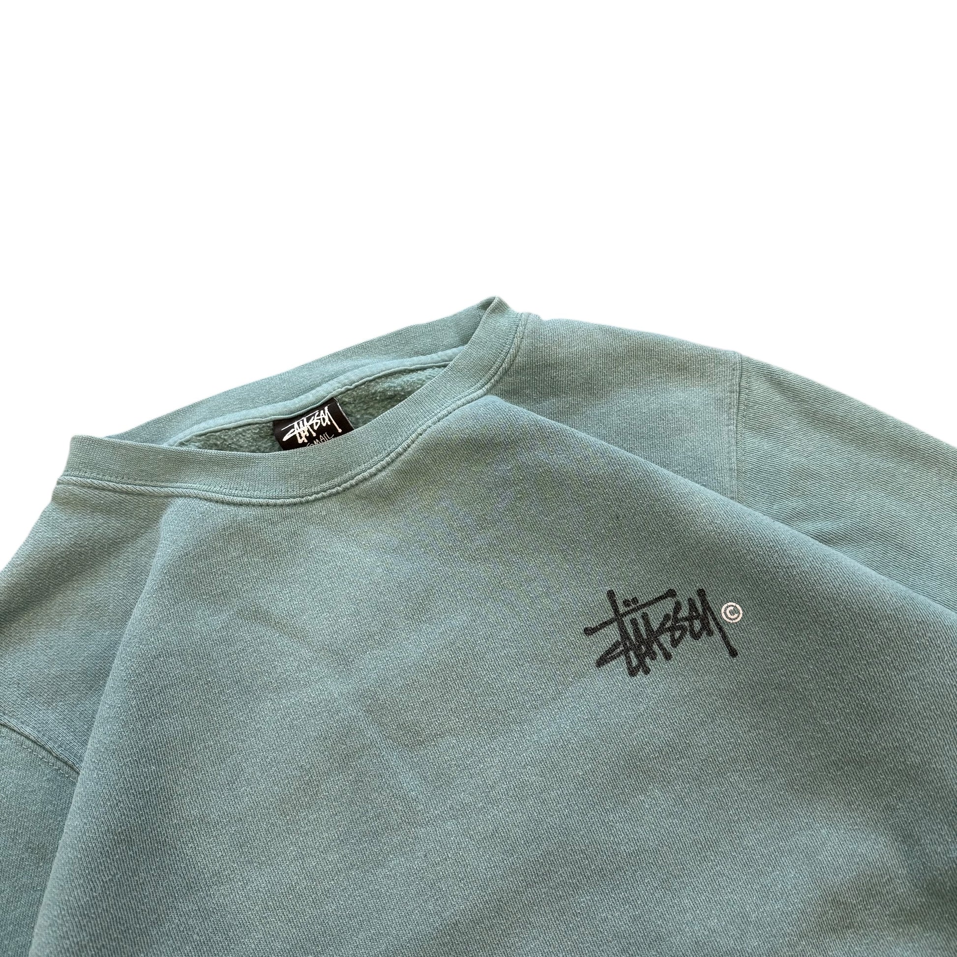 00s Stussy Graffiti Sweatshirt (S)