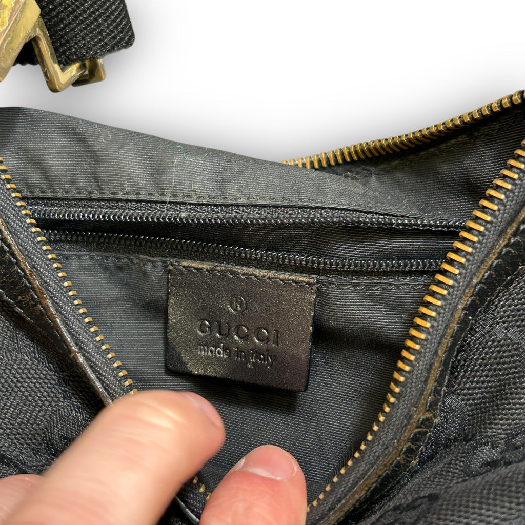 Black Gucci GG Monogram Bag