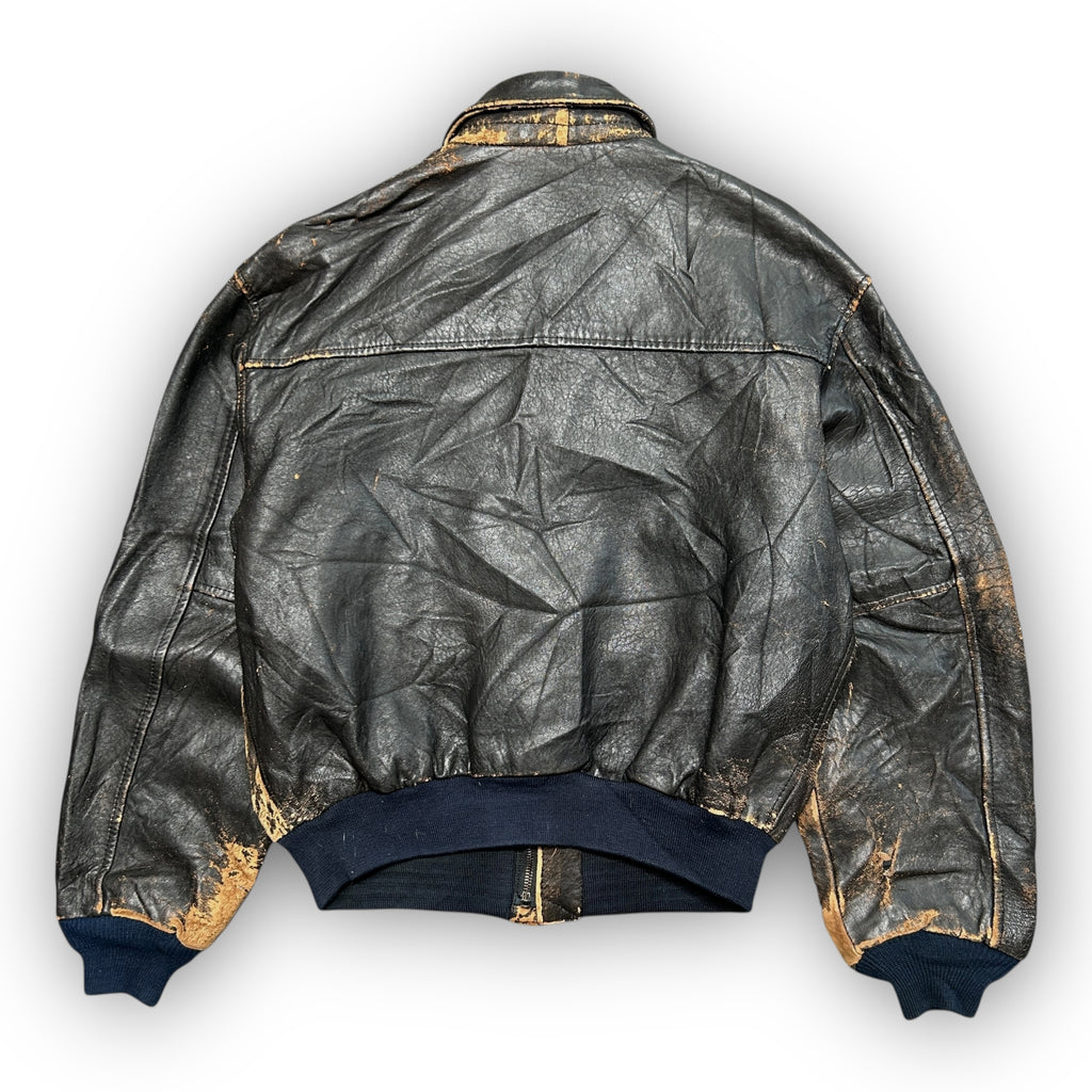 1988 Avirex Leather Jacket (L)