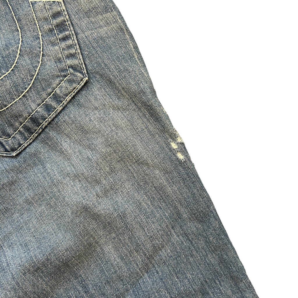 True Religion Big Stitch Baggy Jeans (36")