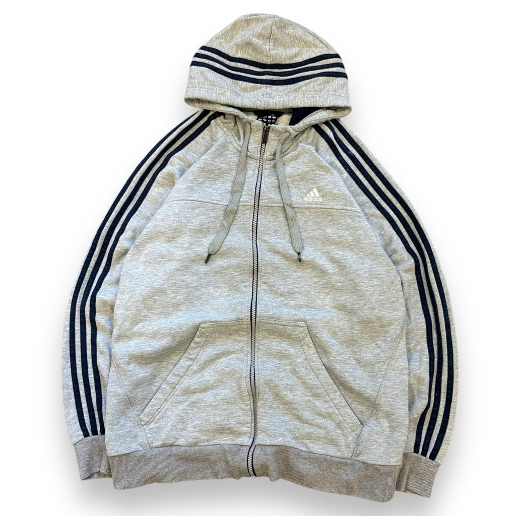 00s Grey Adidas Tracksuit Set (L)