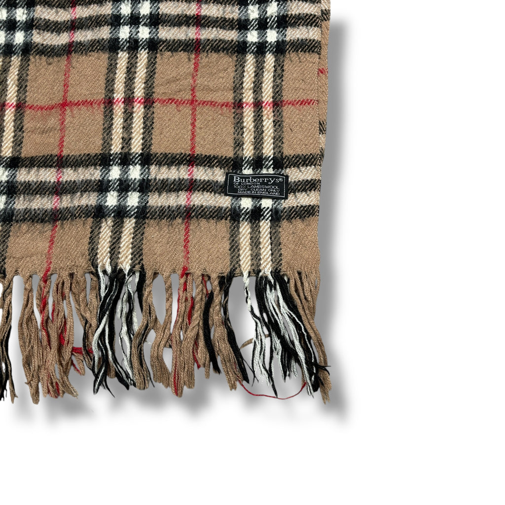Vintage Burberry Nova Check Scarf
