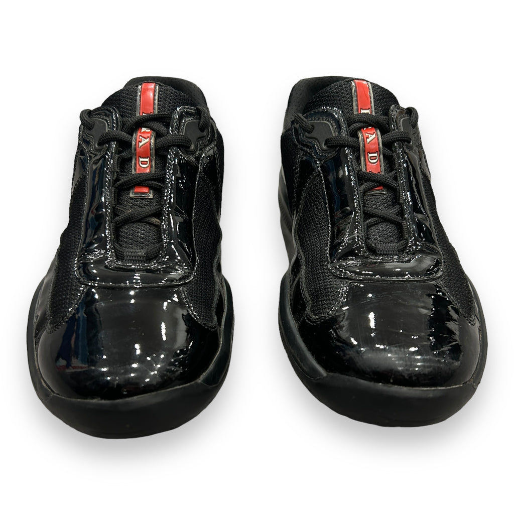 Prada America Cups Patent Black (UK7)