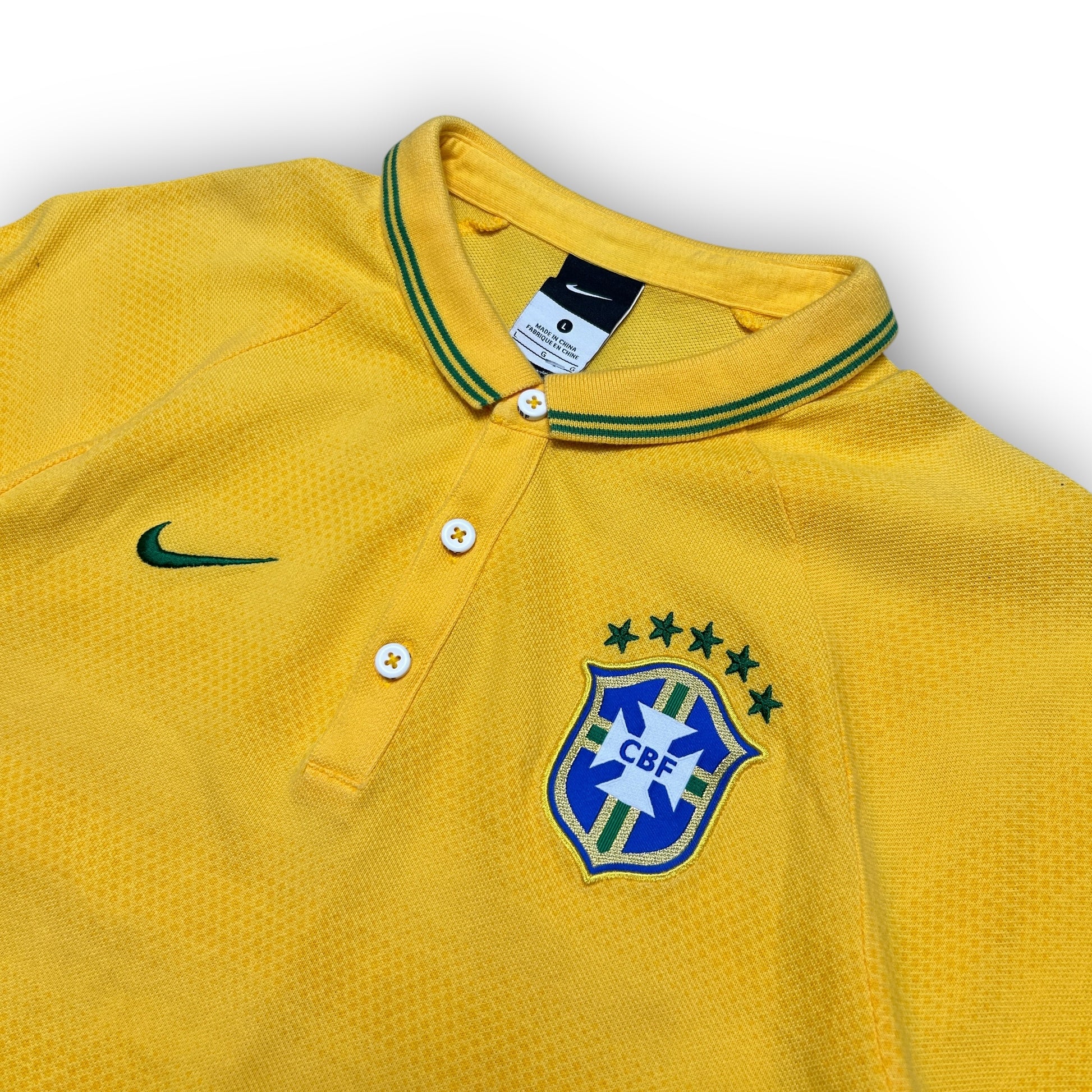 2014 Nike Brazil Polo Shirt (L)
