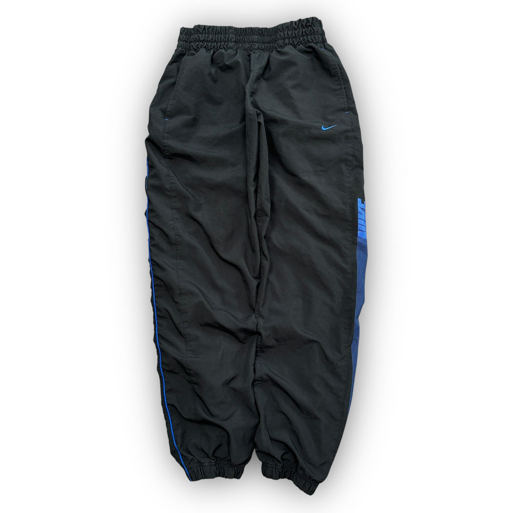 00s Black Nike Track Pants (M)