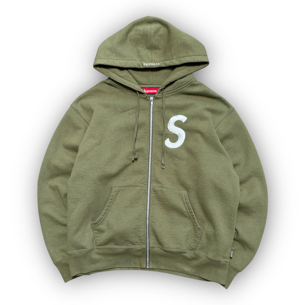 Supreme S Logo Zip Hoodie (S)