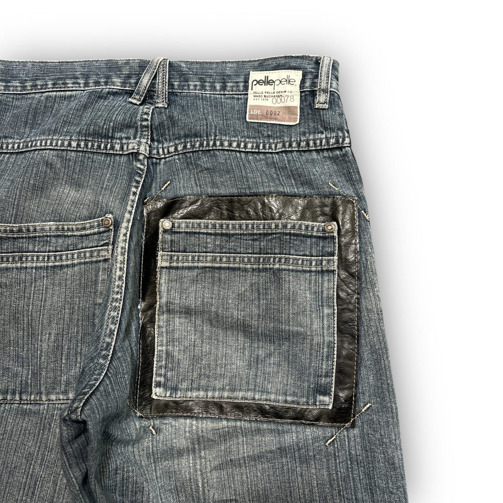 90s Pelle Pelle Baggy Jeans (32")