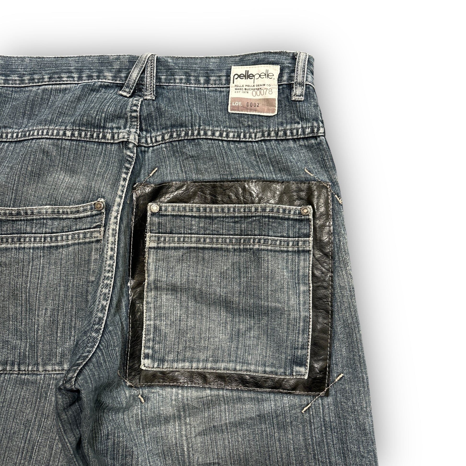 90s Pelle Pelle Baggy Jeans (32")