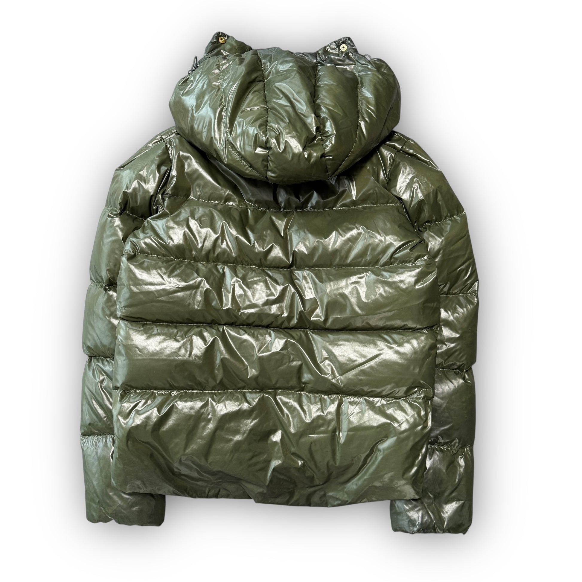 Green Puffer Coat (M)