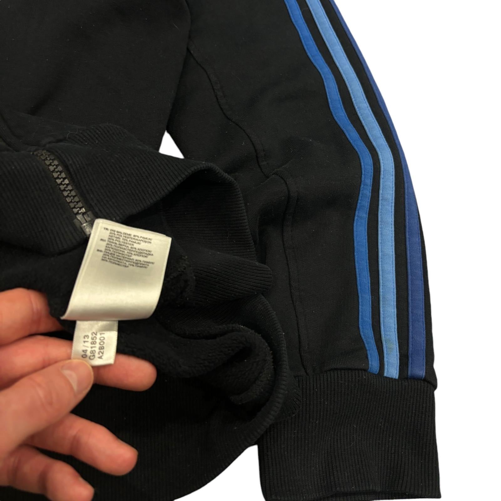 00s Black Adidas Essentials Hoodie (M)