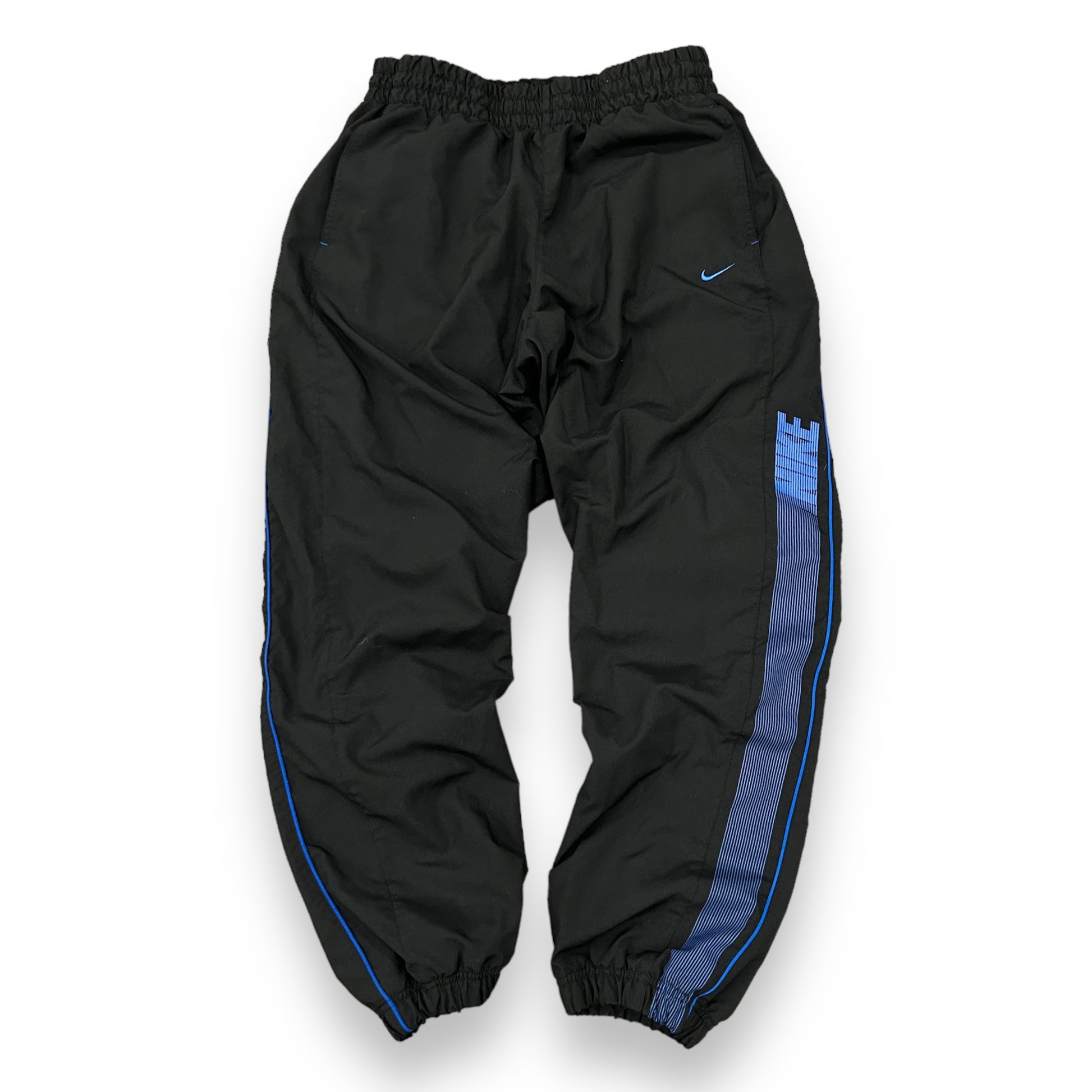 00’s Baggy Black Nike Trackpant Joggers (L)