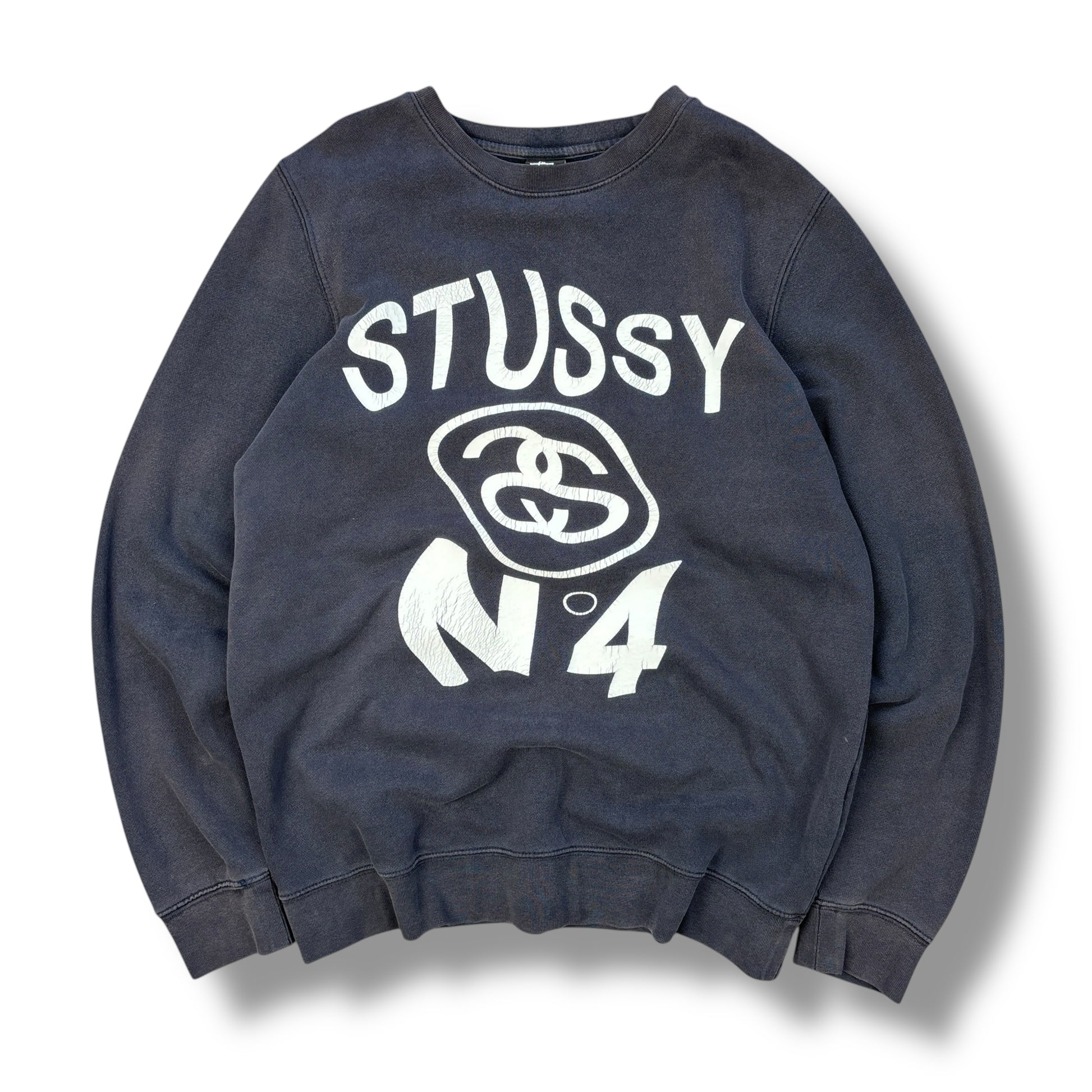 90s Stussy Graffiti Sweatshirt (M)