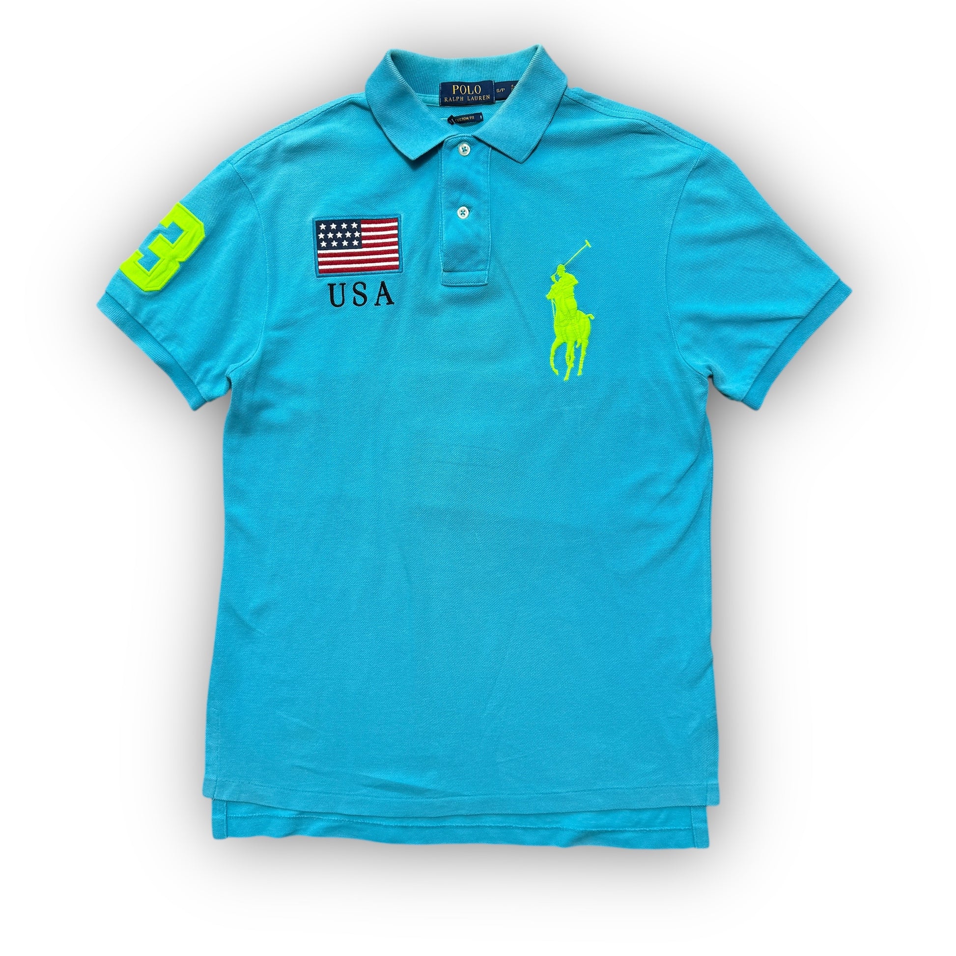 Ralph Lauren USA Big Pony Polo Shirt (S)