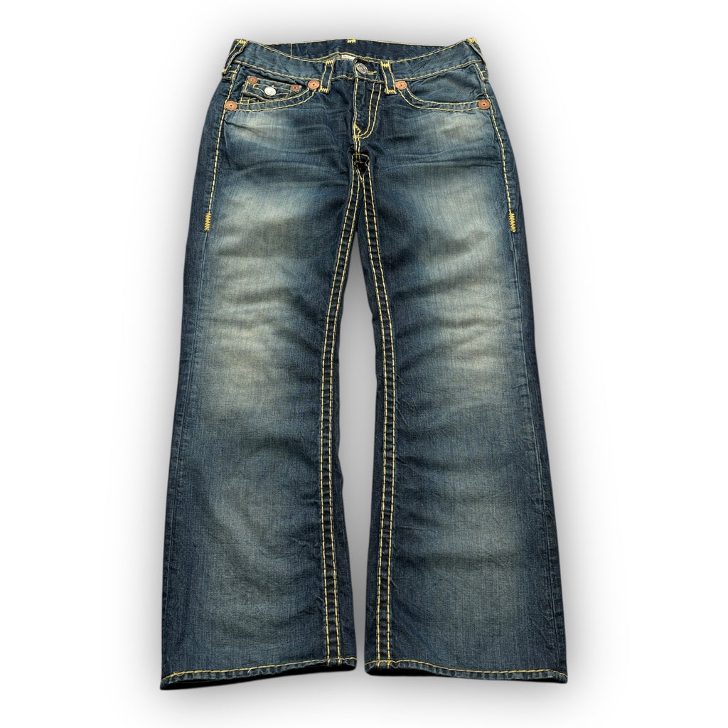 True Religion Contrast Stitch Jeans (33")
