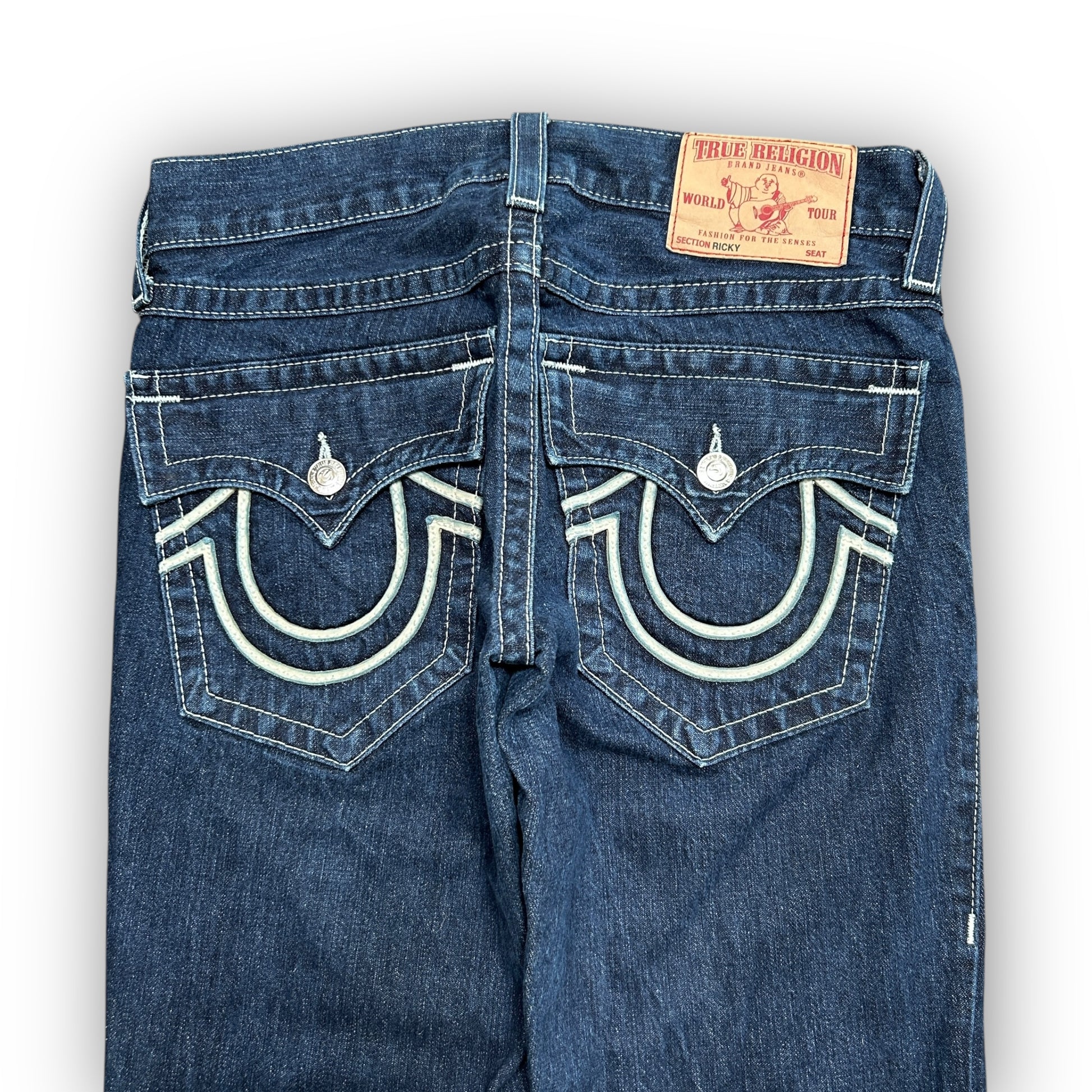 True Religion Contrast Stitch Jeans (32")