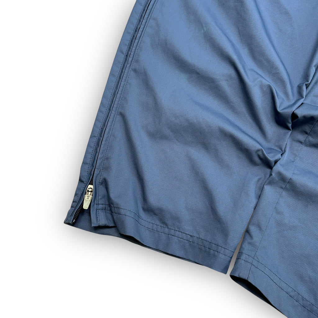 00s Navy Nike Zipped Track Pants (M)
