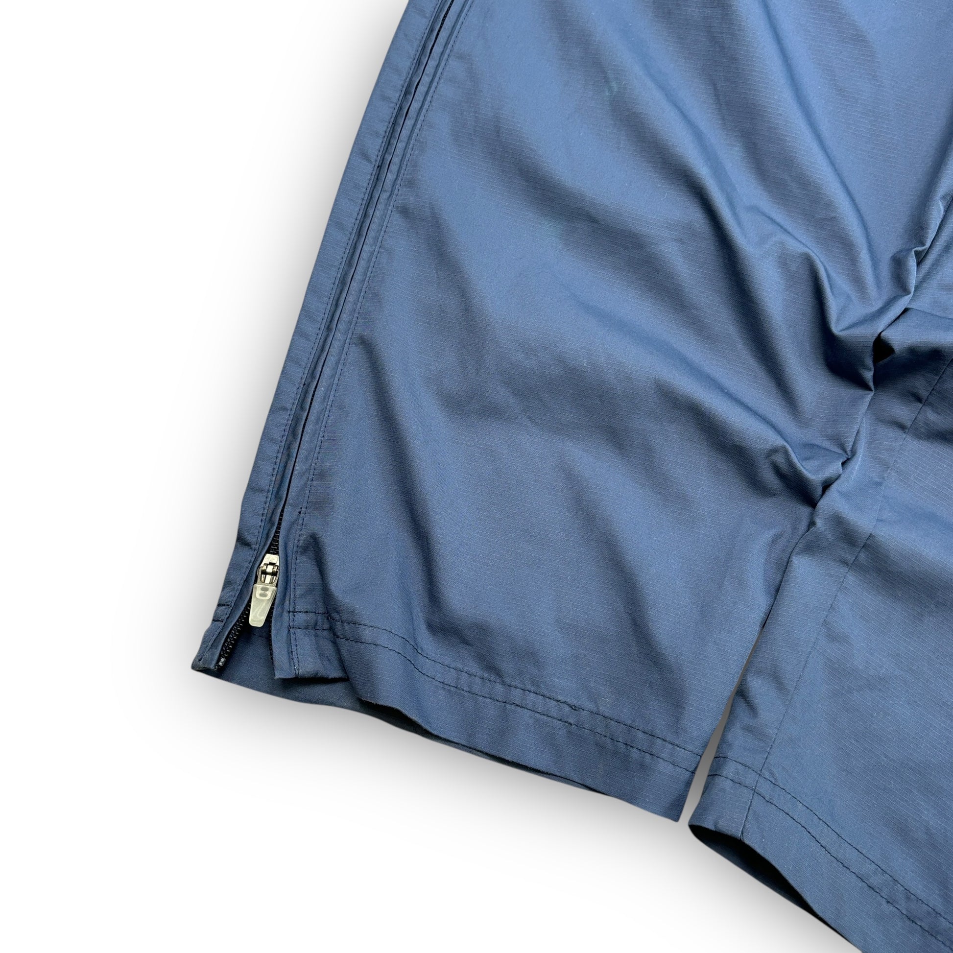 00s Navy Nike Zipped Track Pants (M)