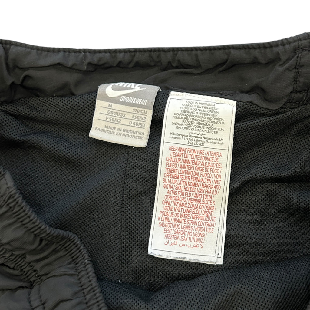 00s Black Nike Air Max Shorts (M)