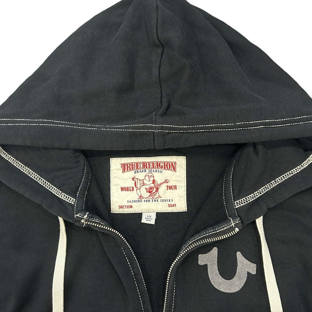 True Religion Contrast Stitch Hoodie (L)