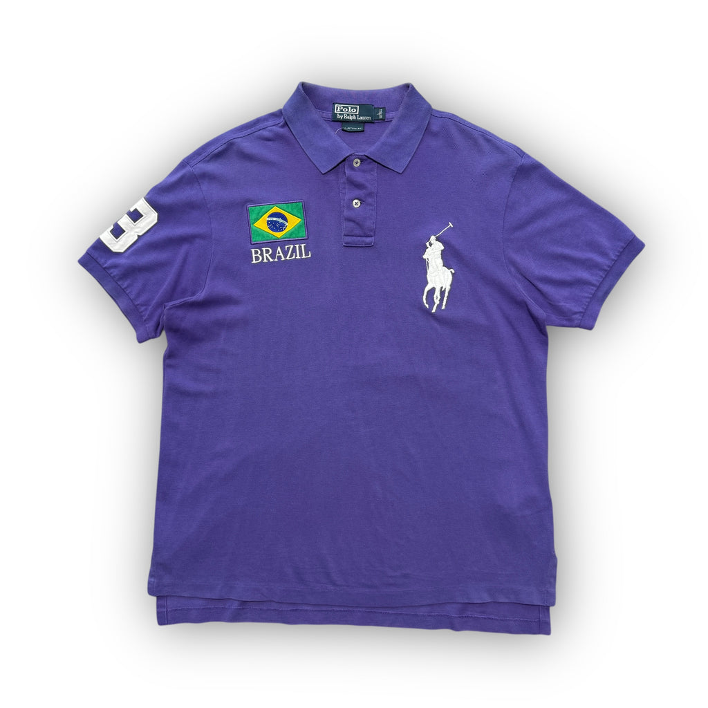 Ralph Lauren Brazil Big Pony Polo Shirt (L)