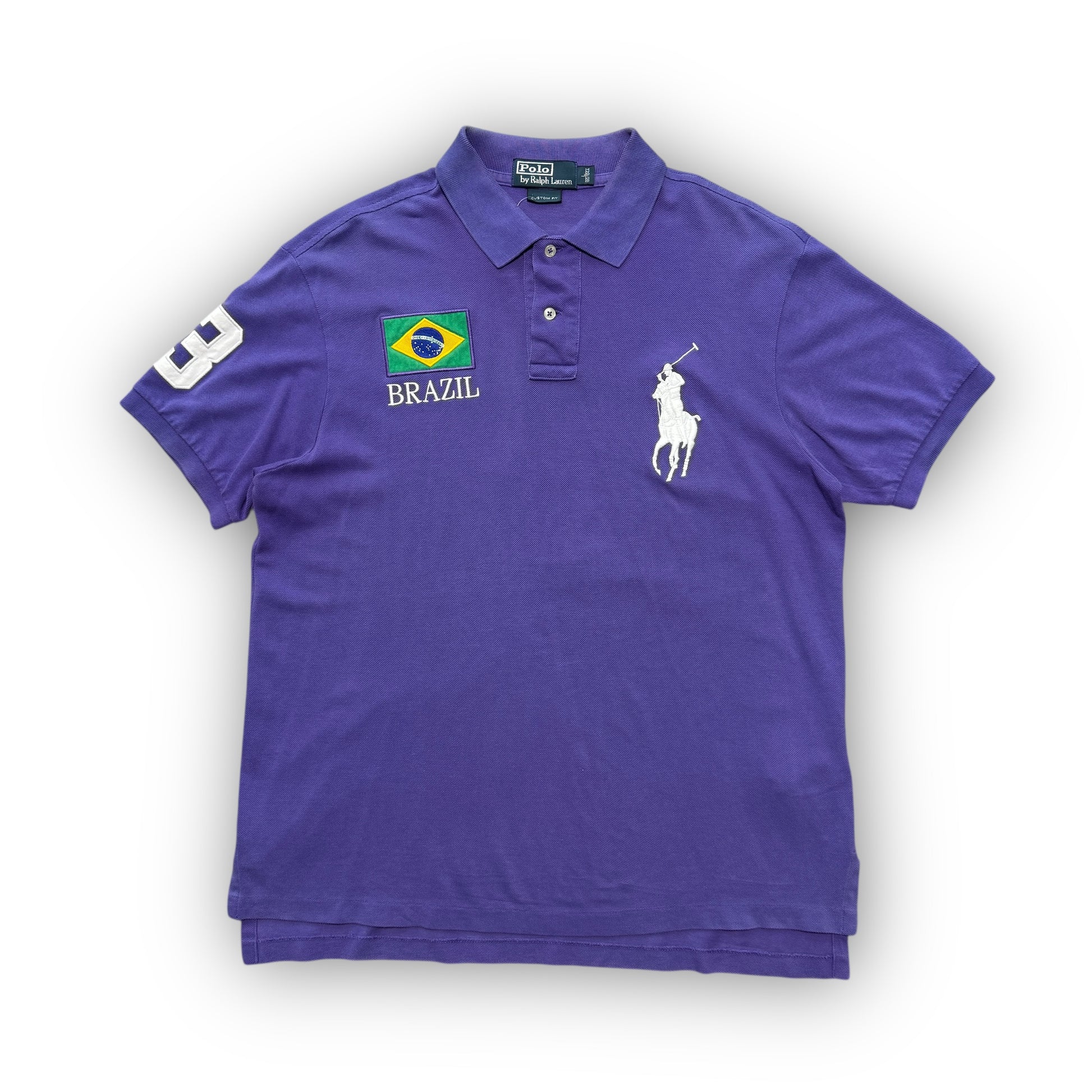 Ralph Lauren Brazil Big Pony Polo Shirt (L)