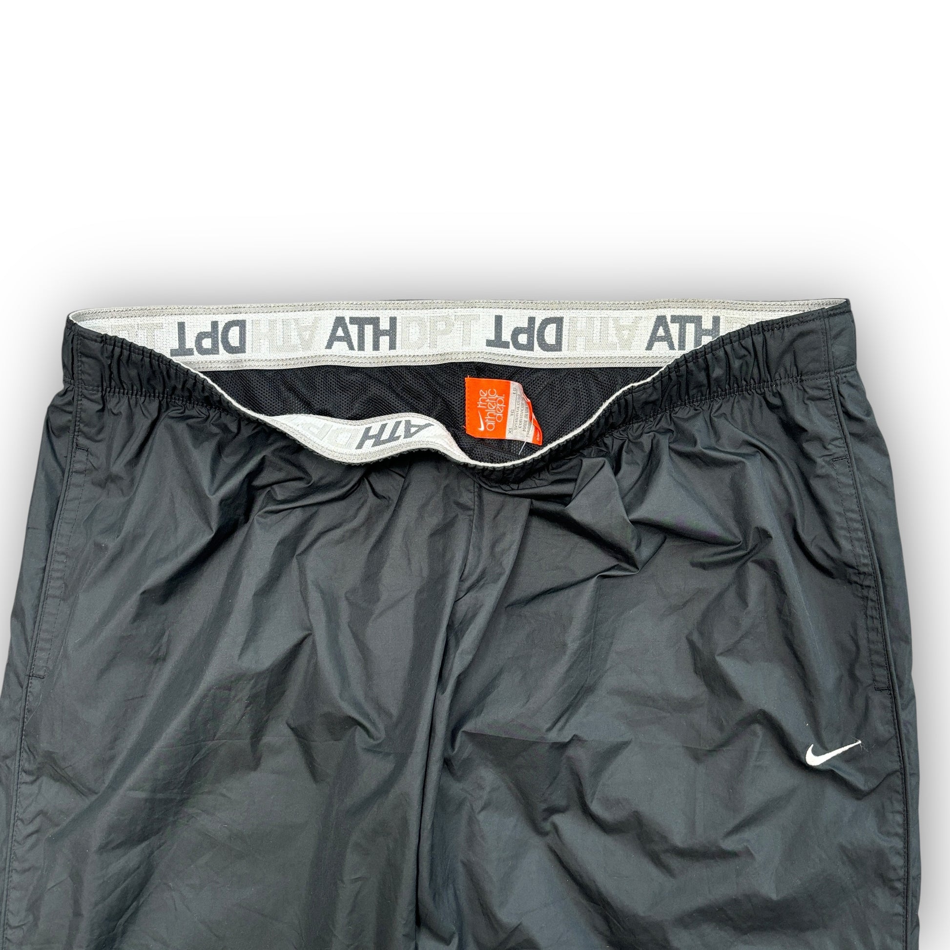 00s Black Nike Track Pants (XL)