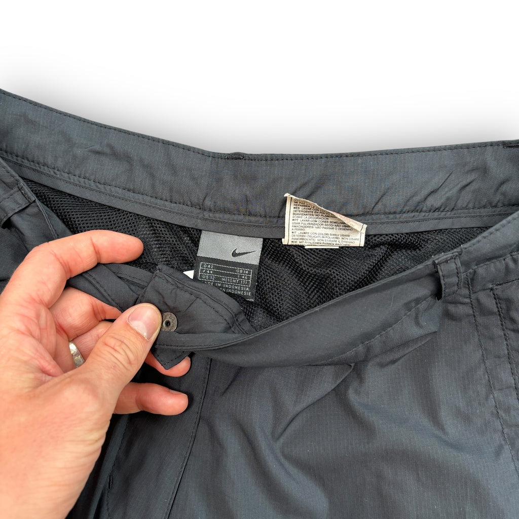 00s Nike 2 in 1 Track Pants (M)