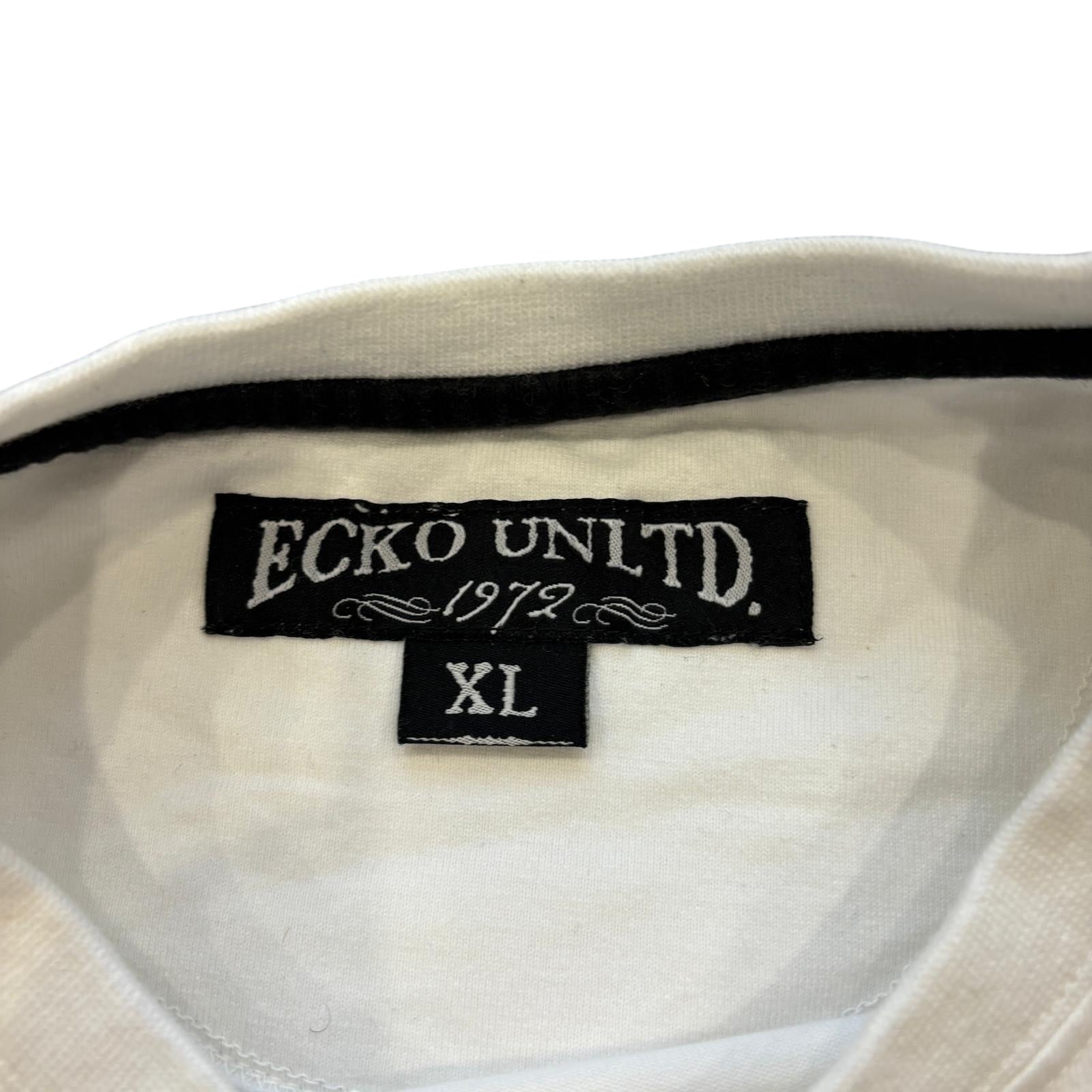 2000s Ecko Unltd Embroidered T Shirt (XL)