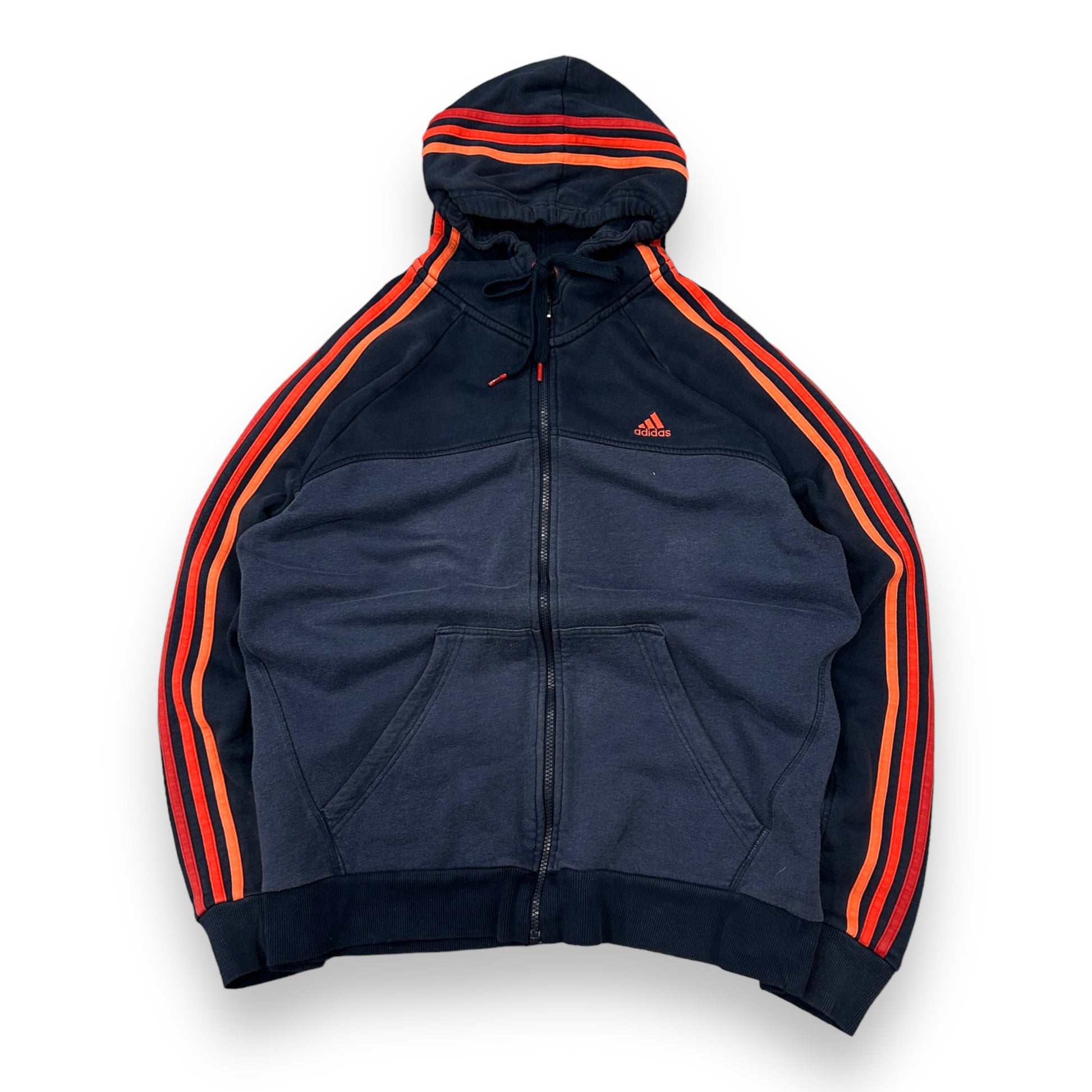 Adidas Multicolour Three Stripe Hoodie