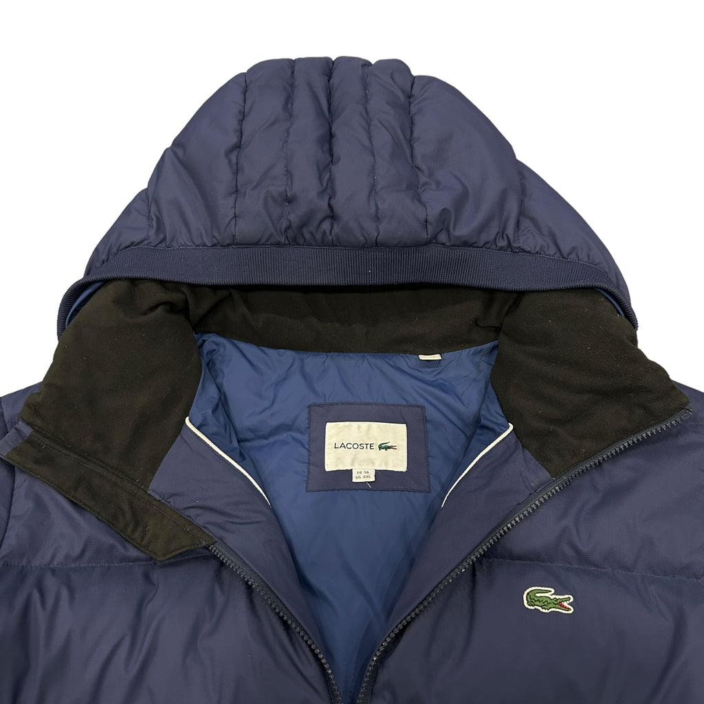 Lacoste Blue Puffer Jacket (XL)
