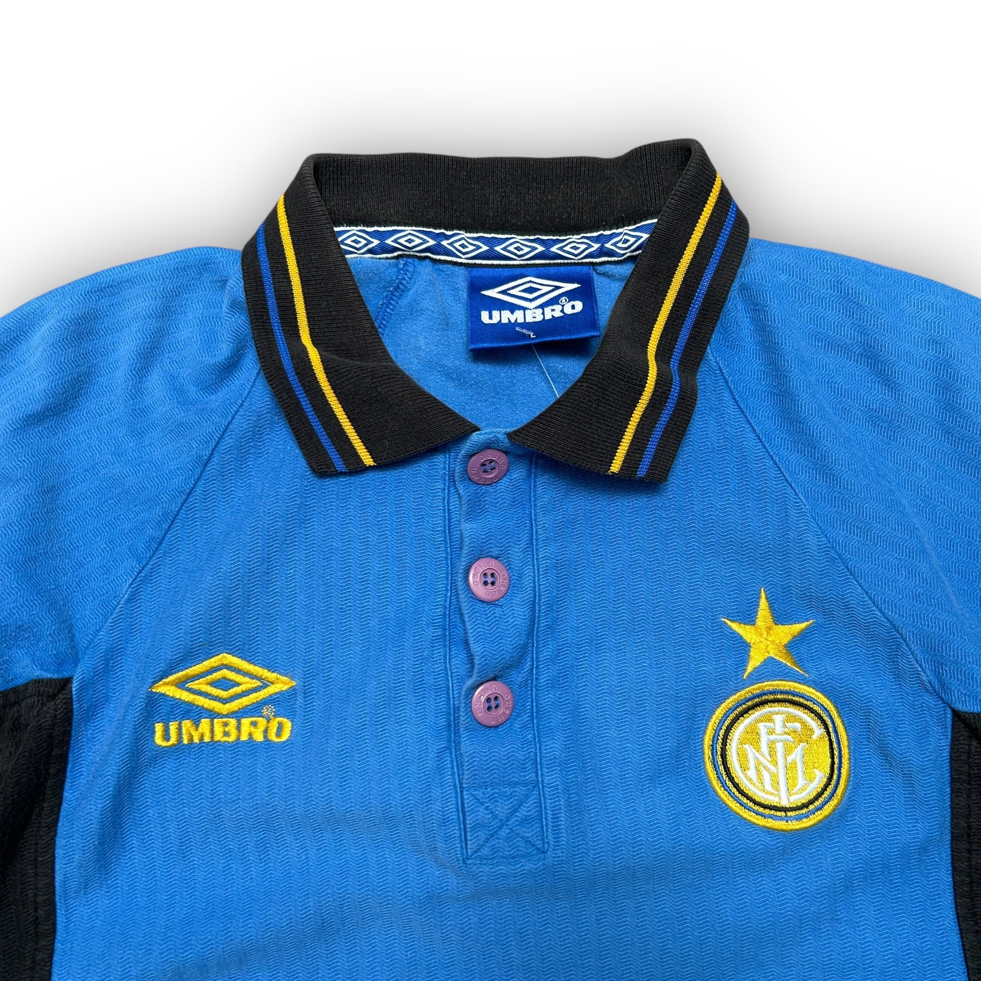 90s Umbro Inter Milan Football Shirt (L)