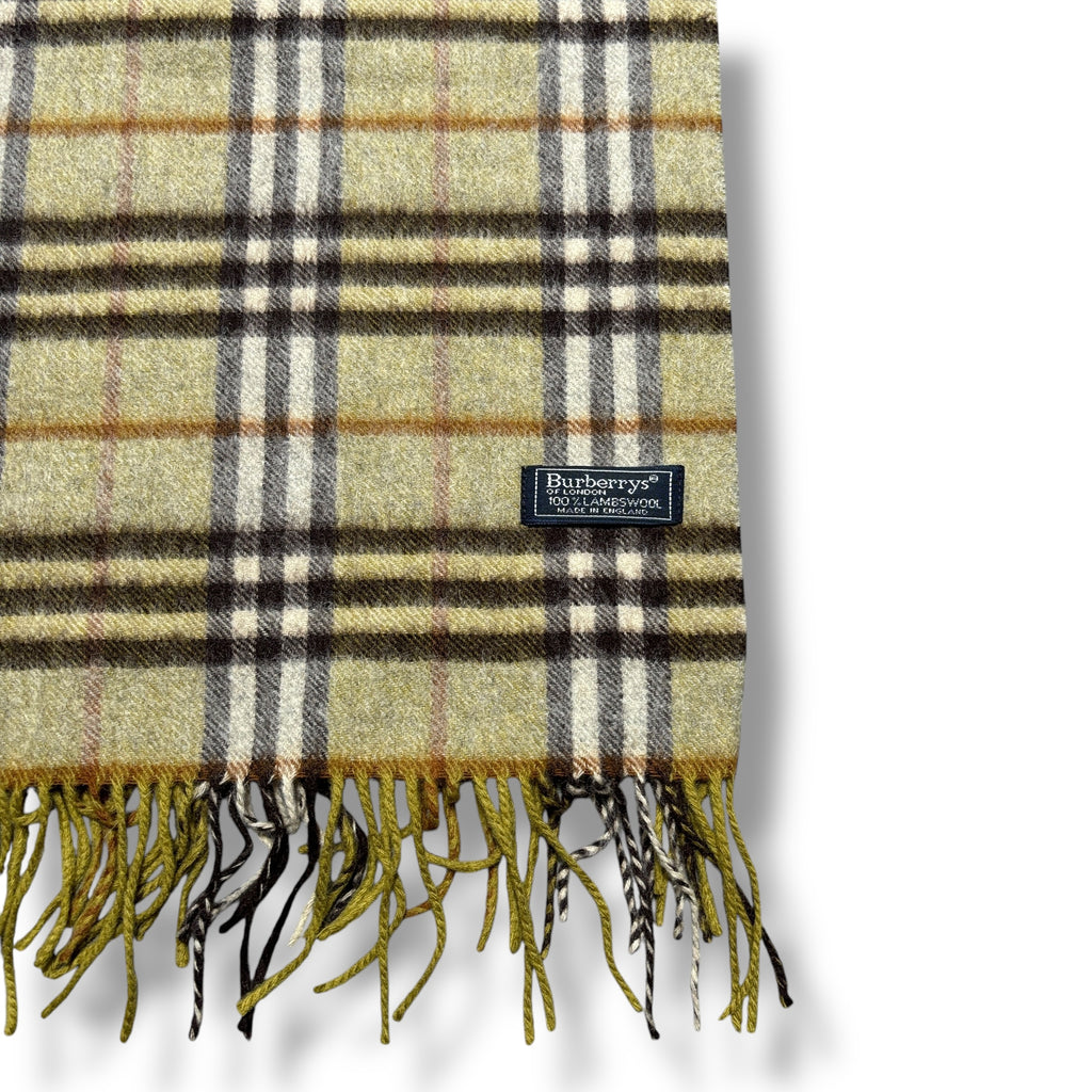 Vintage Burberry Nova Check Scarf