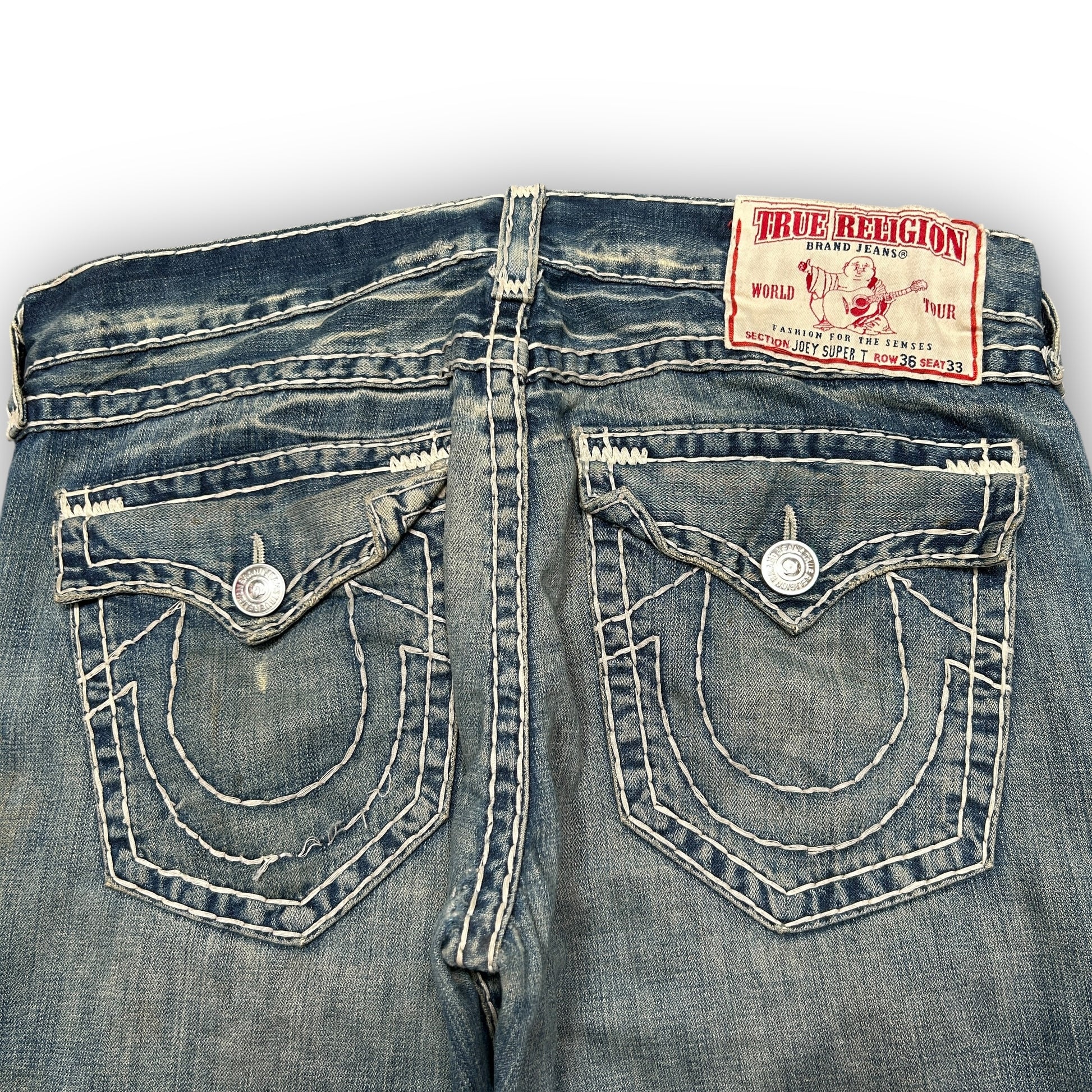 00s True Religion Joey Super T Jeans (36")