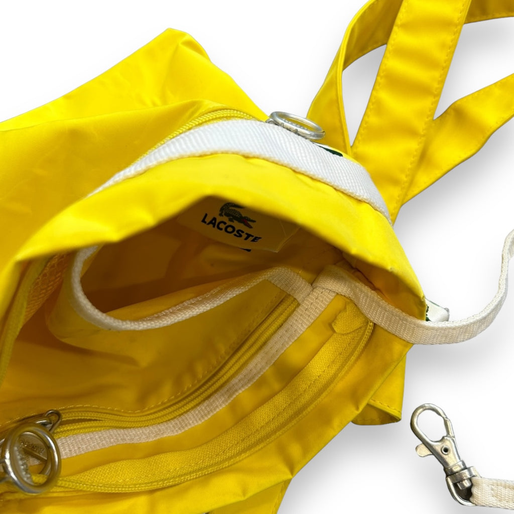 00s Yellow Lacoste Sport Bag