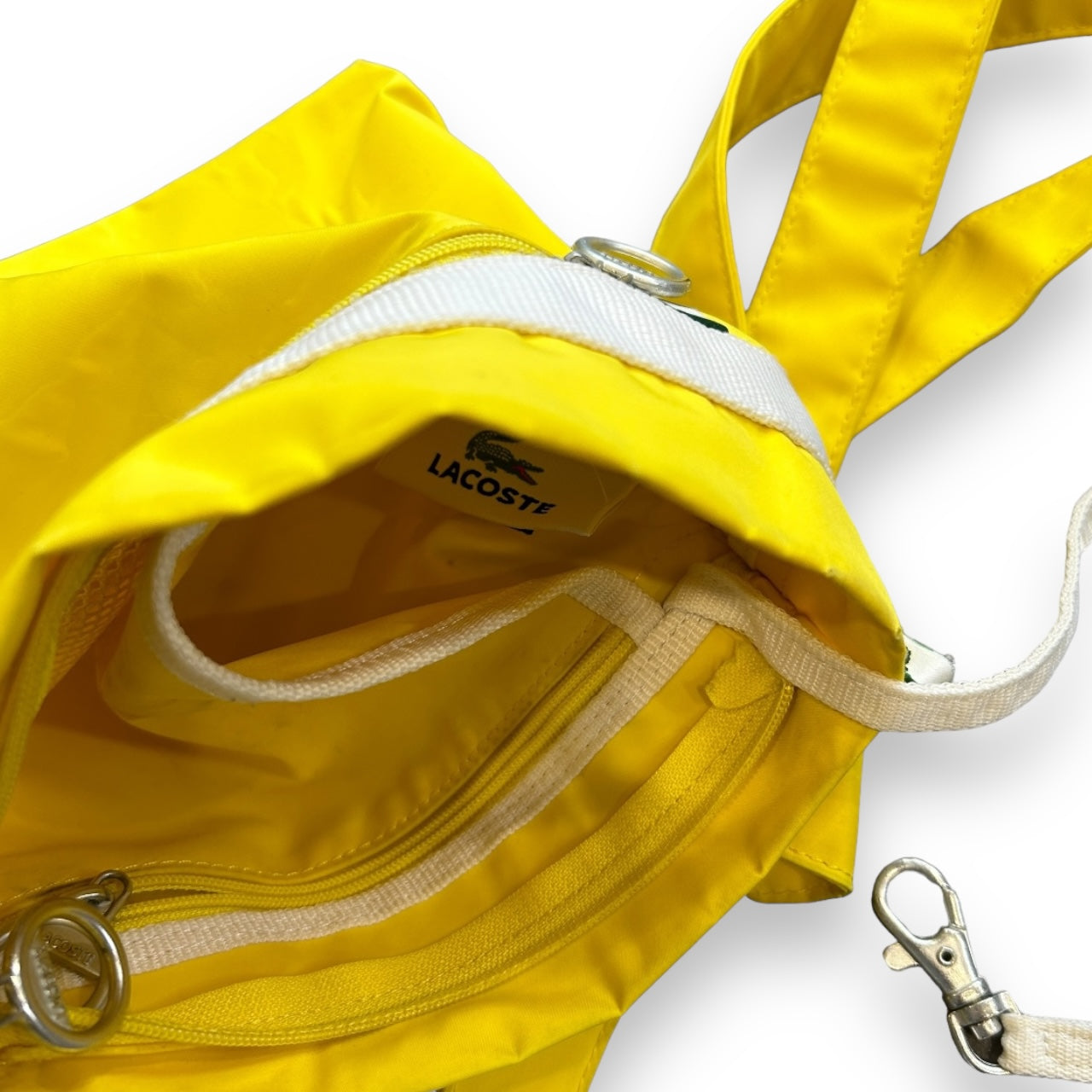 00s Yellow Lacoste Sport Bag