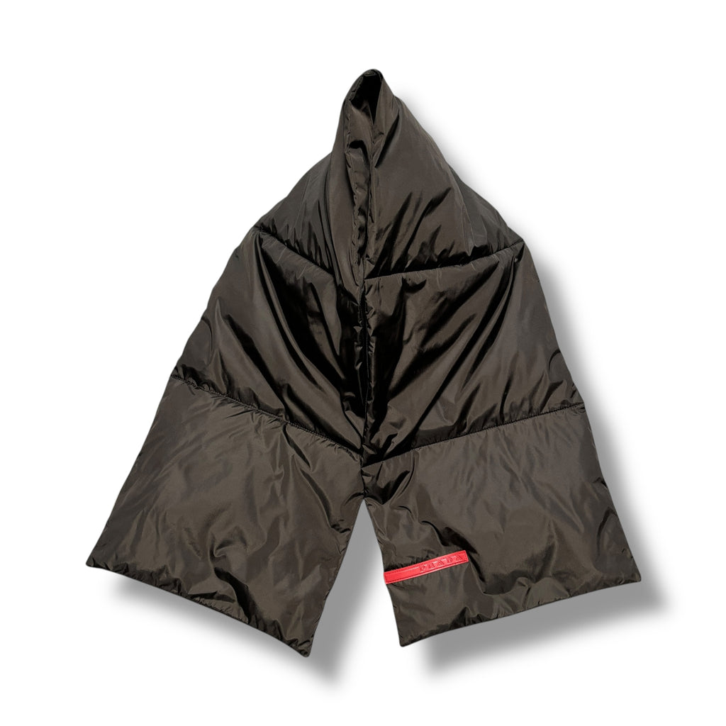 00s Prada Sport Puffer Scarf