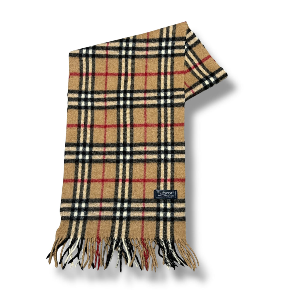 Vintage Burberry Nova Check Scarf