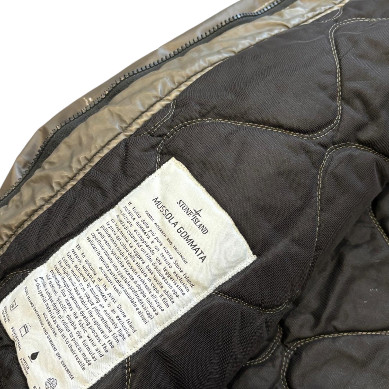 Stone Island Mussola Gommato Jacket (M)
