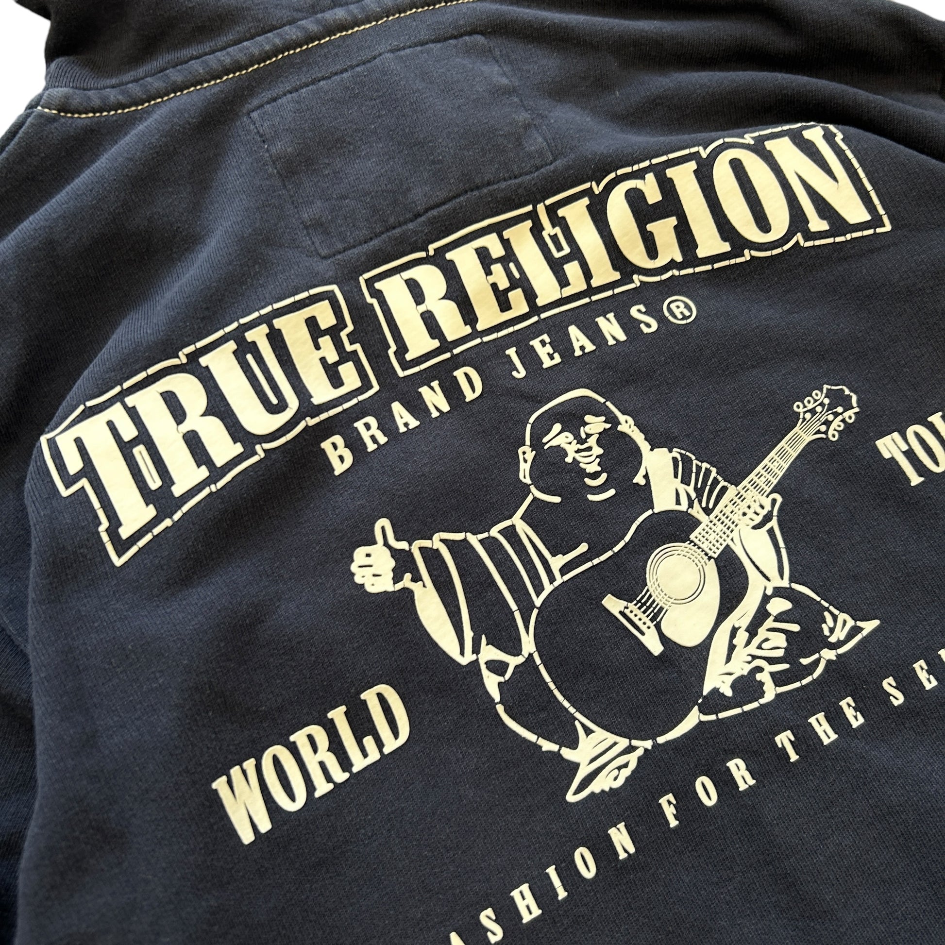 True Religion Contrast Stitch Hoodie (S)
