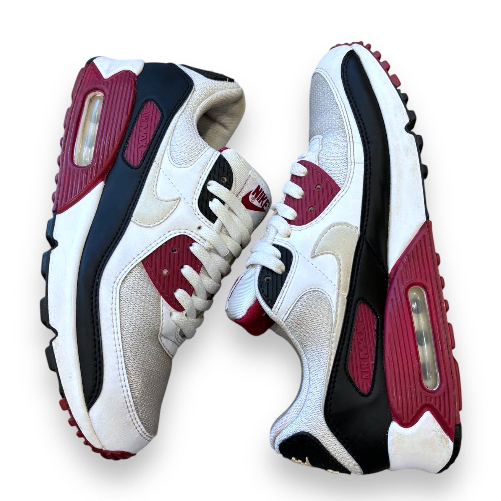 Burgundy Nike air Max 90 (8uk)