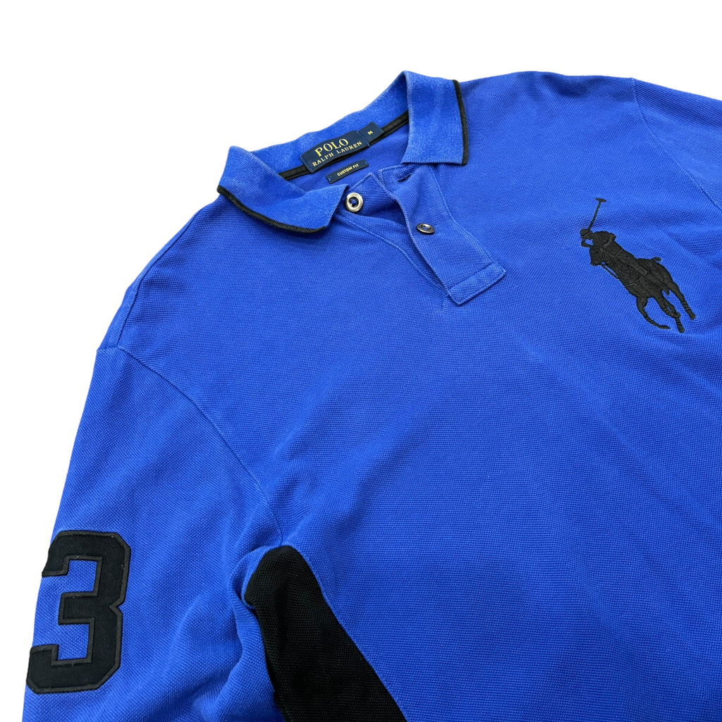 Ralph Lauren Largo Jockey Long Sleeve Polo Shirt (M)