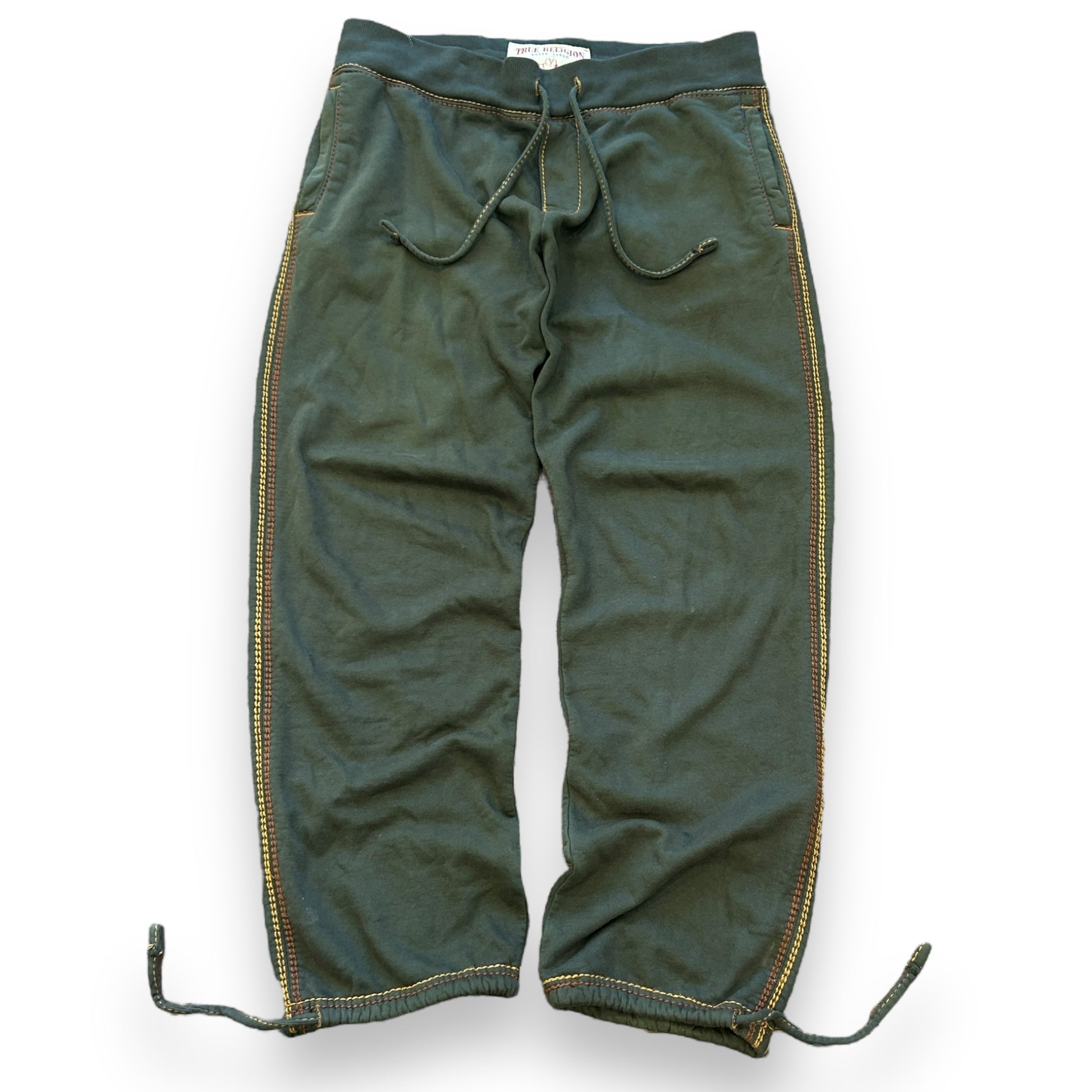 True Religion Contrast Stitch Joggers (L)