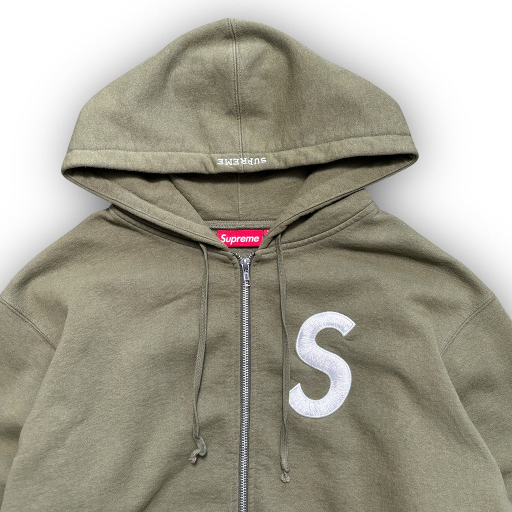 Supreme S Logo Zip Hoodie (S)
