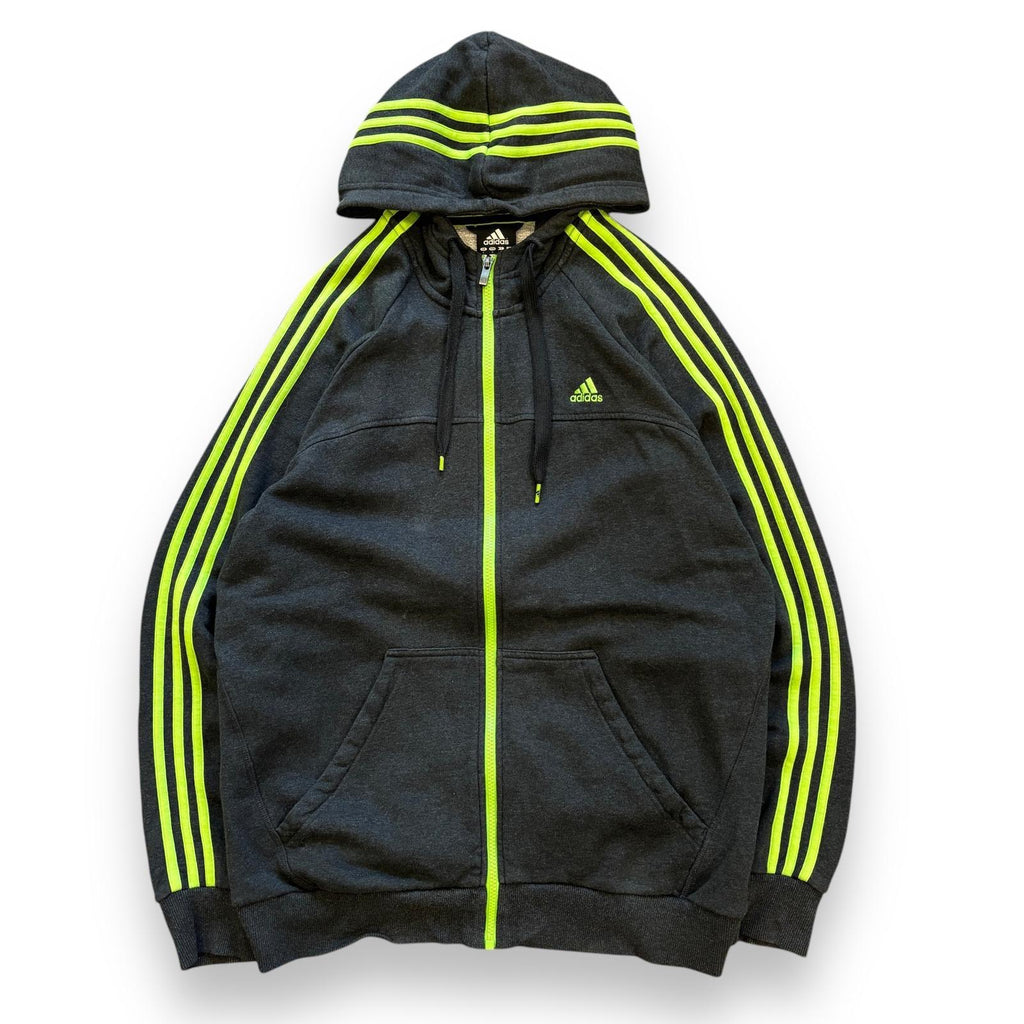 00s Grey Adidas Essentials Hoodie (L)